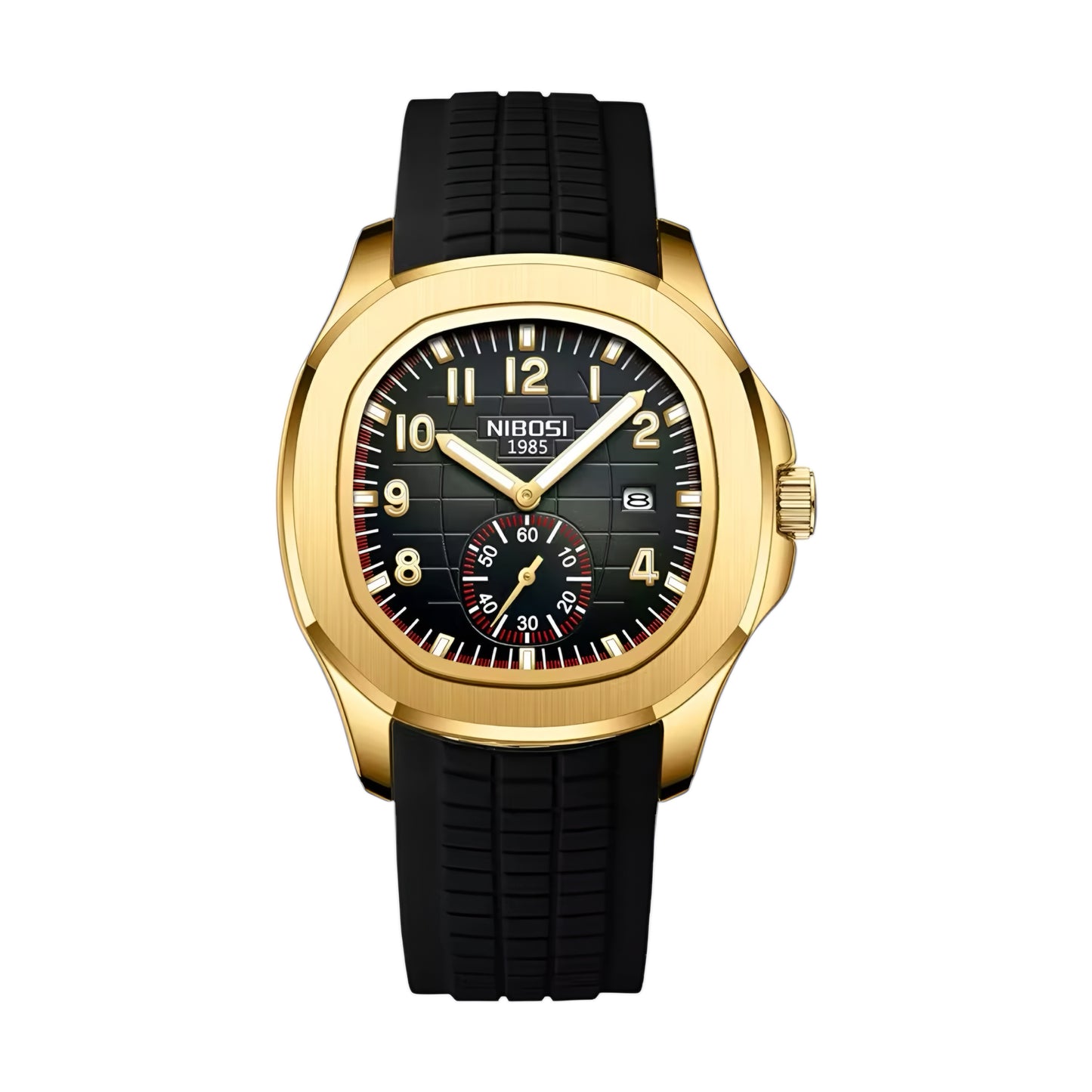 Nautilus Dual Dial Gold