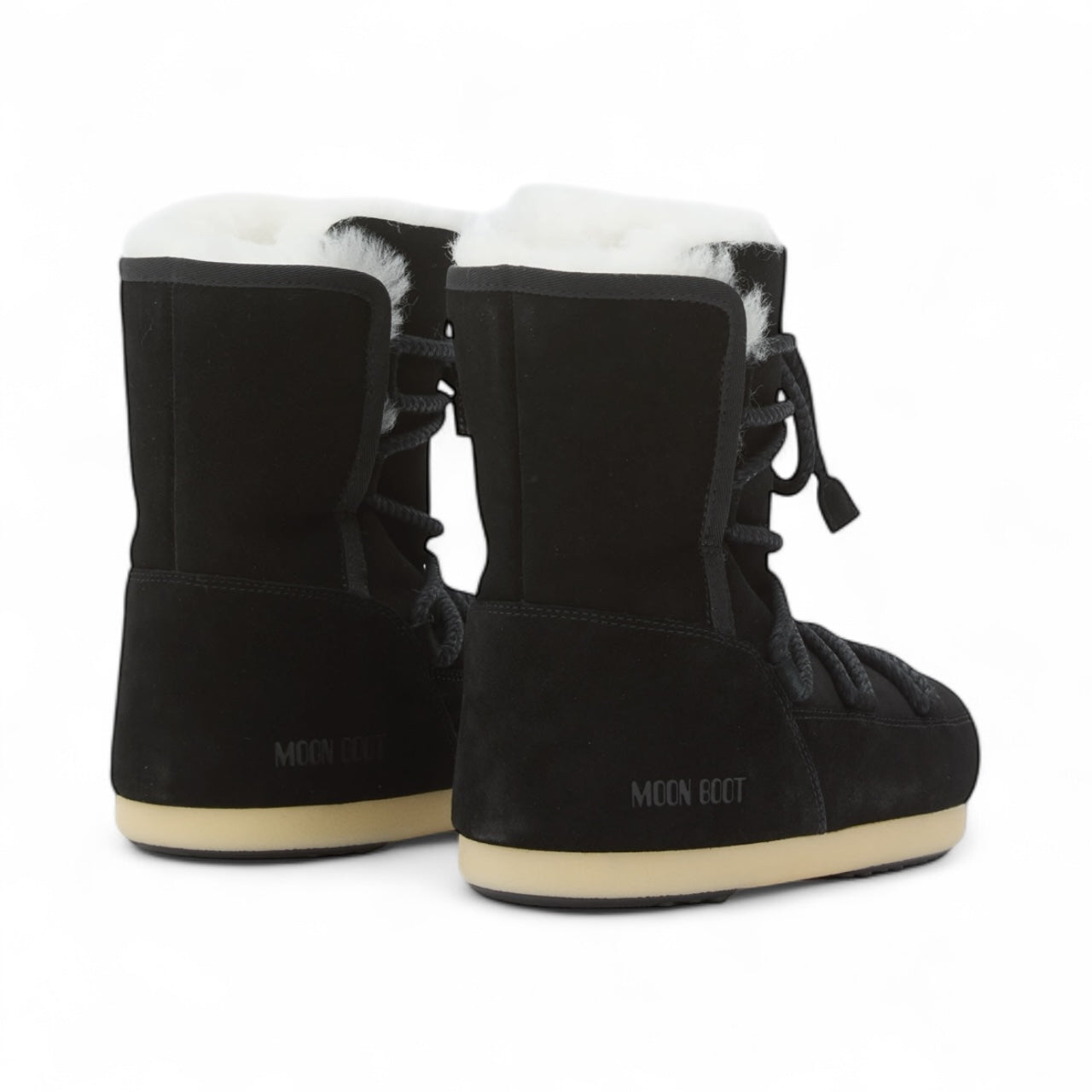 EVX Suede & Shearling Boots