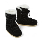 EVX Suede & Shearling Boots