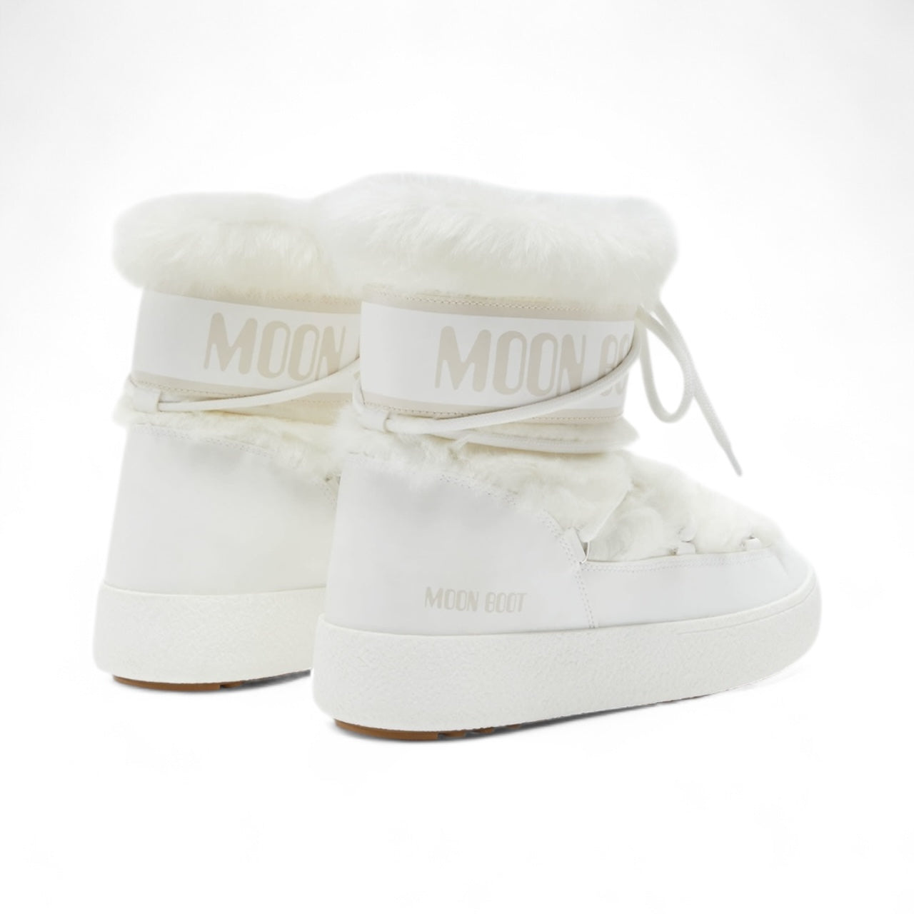 LTRACK LOW FAUX-FUR BOOTS